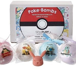 POKEMON-INSPIRED BATH BOMB GIFT SET for kids